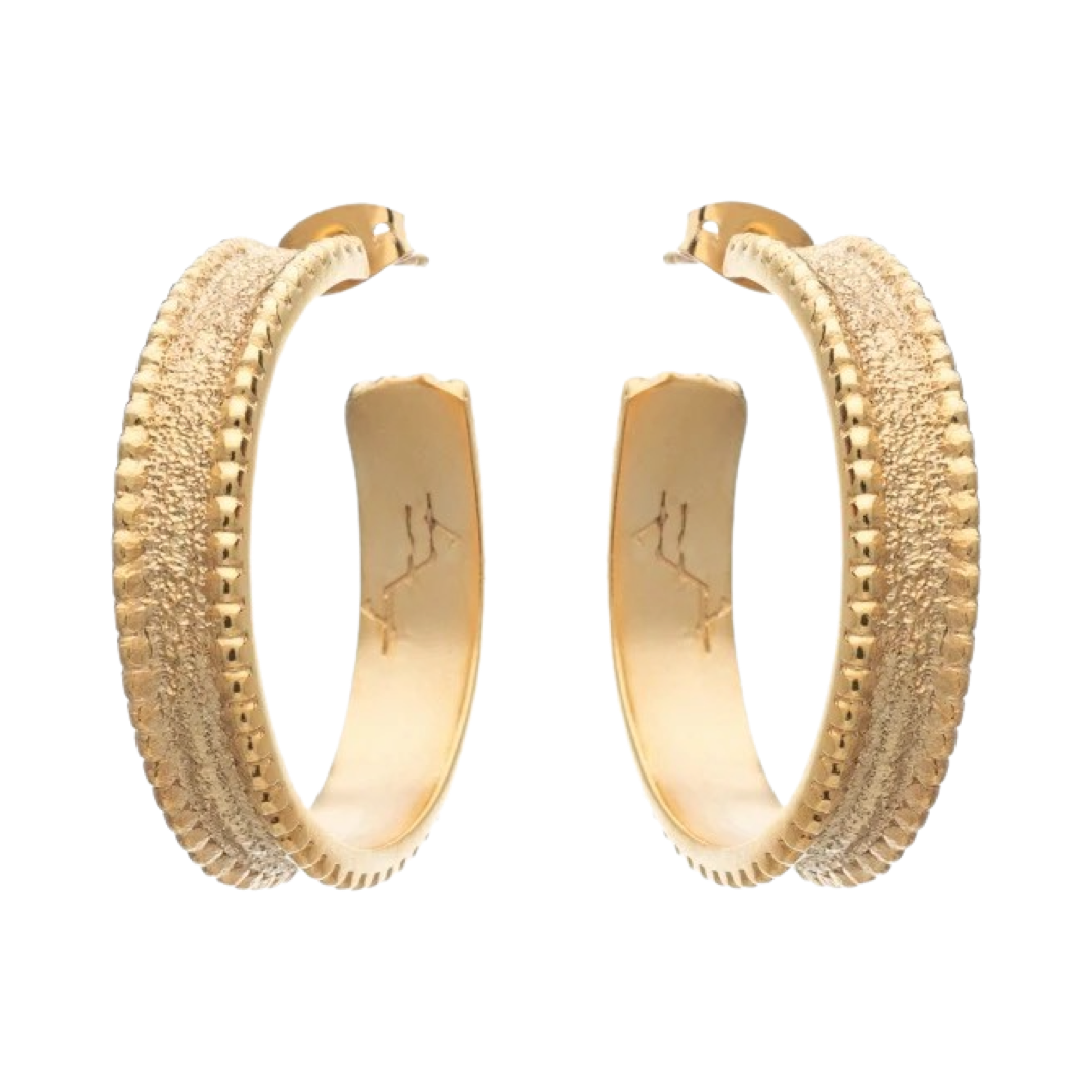 Σκουλαρίκια “royal chic gold”