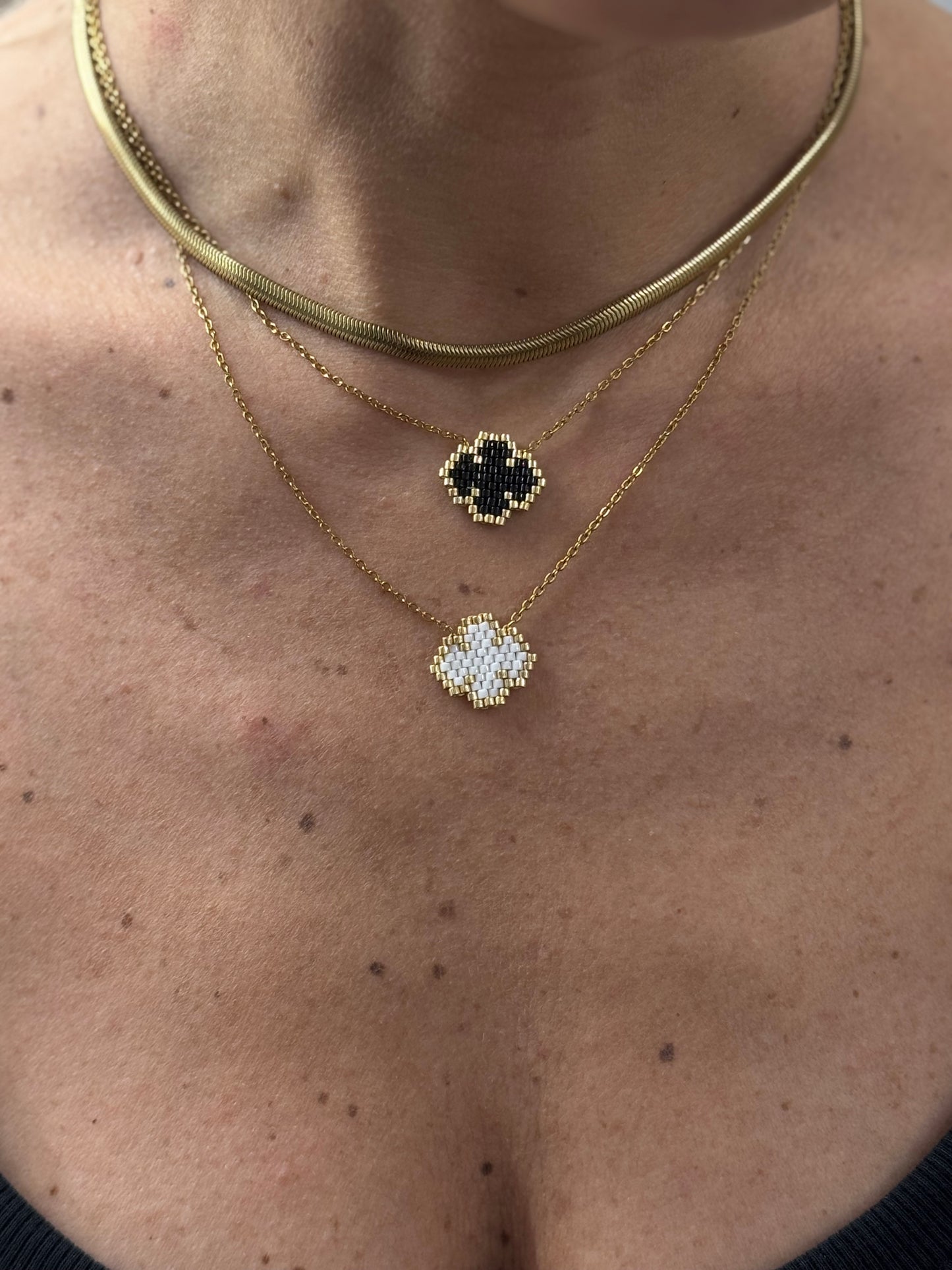 White VC Necklace