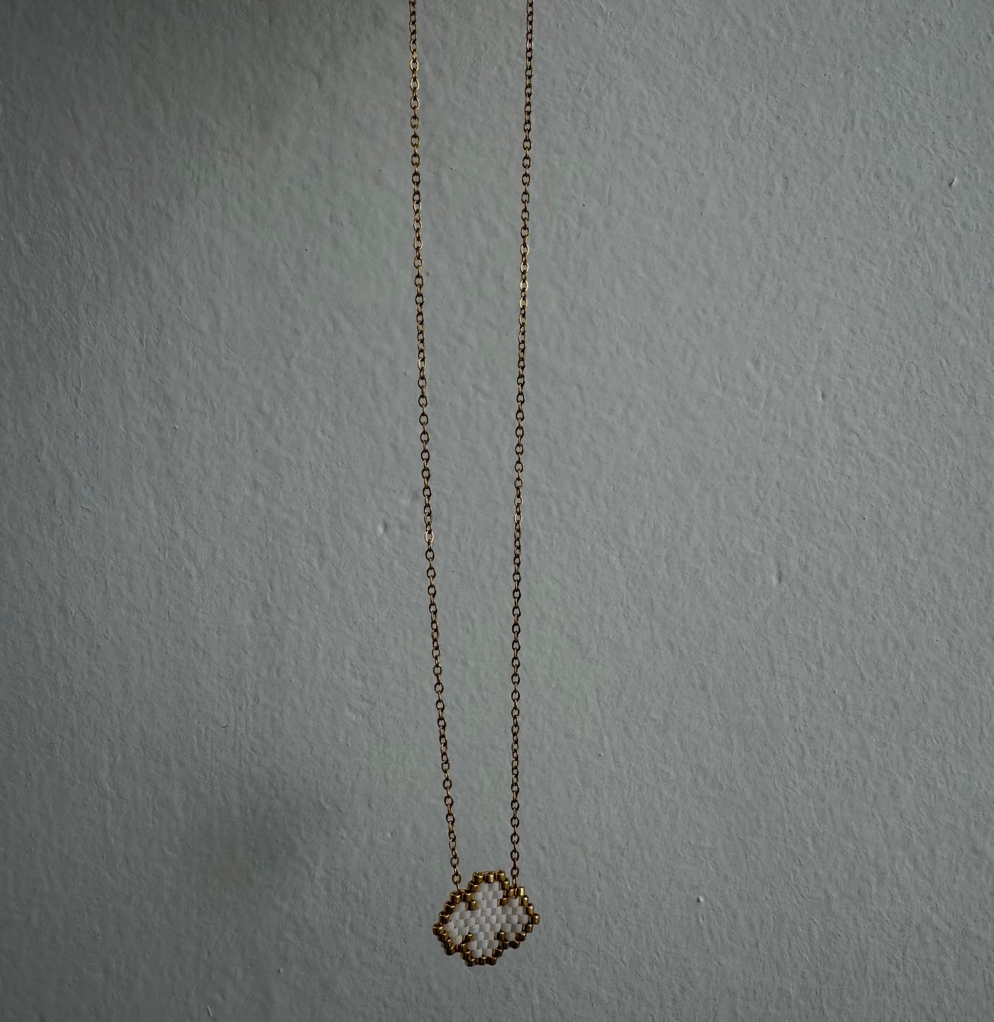 White VC Necklace
