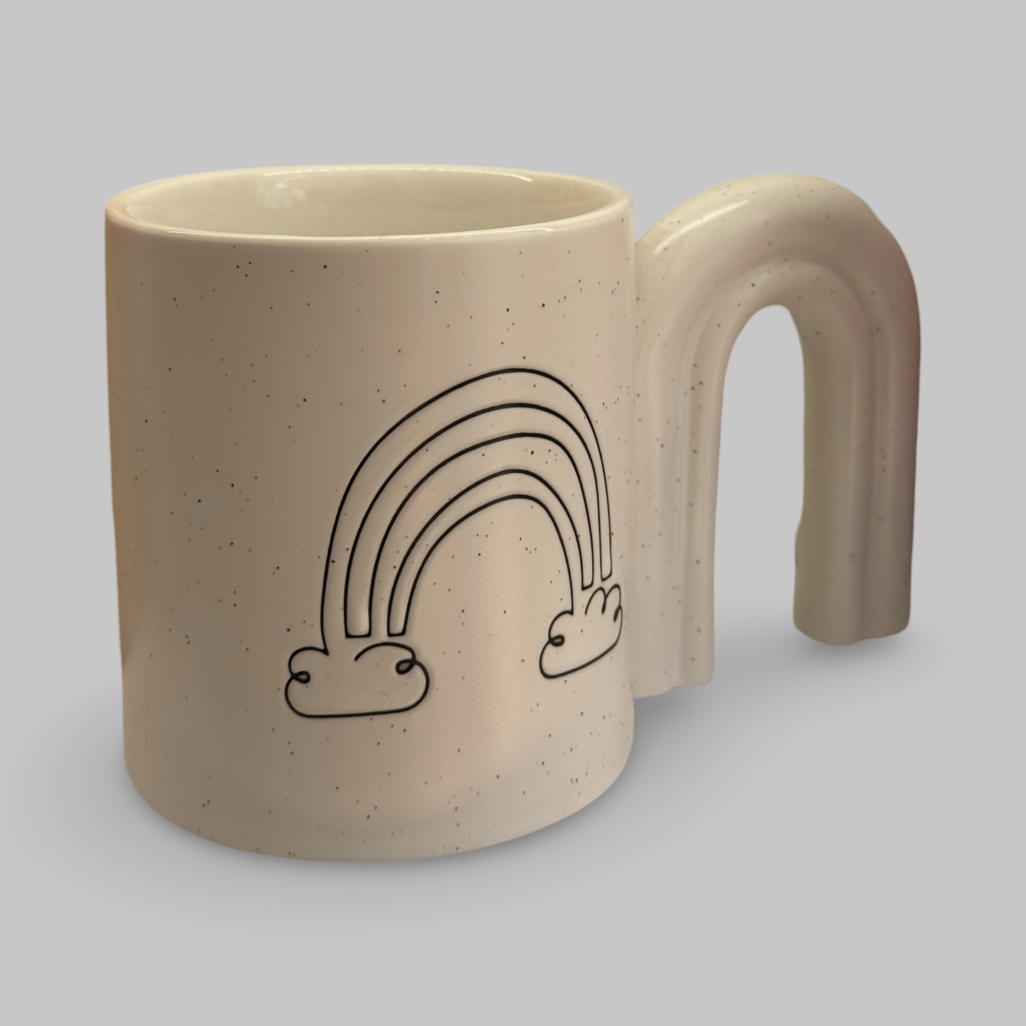 Rainbow Mug White