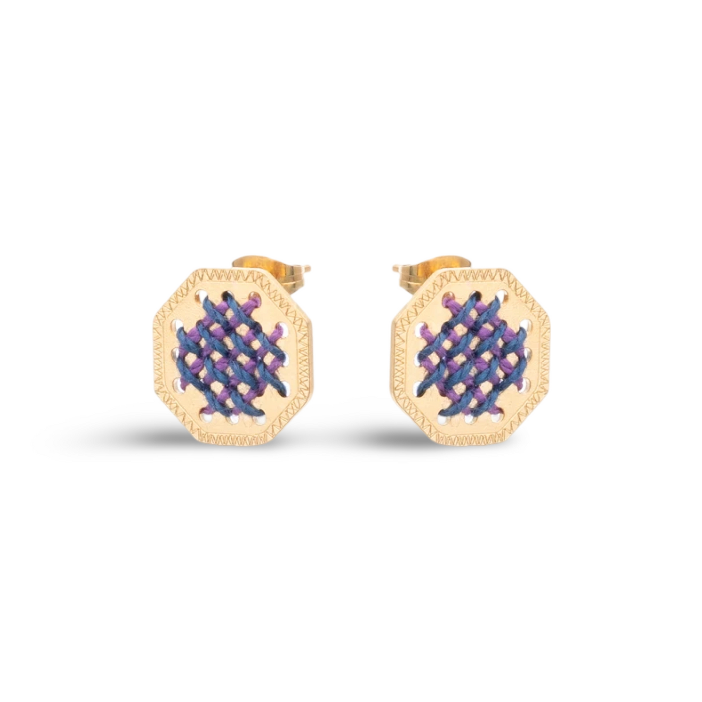Motivo Earrings Μωβ Love