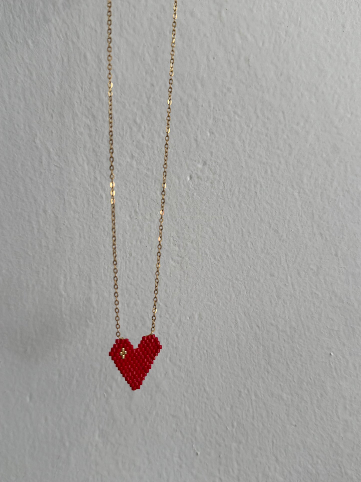 Red Heart Necklace (big)