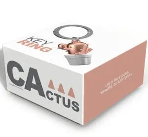 Μπρελόκ Cactus rose gold