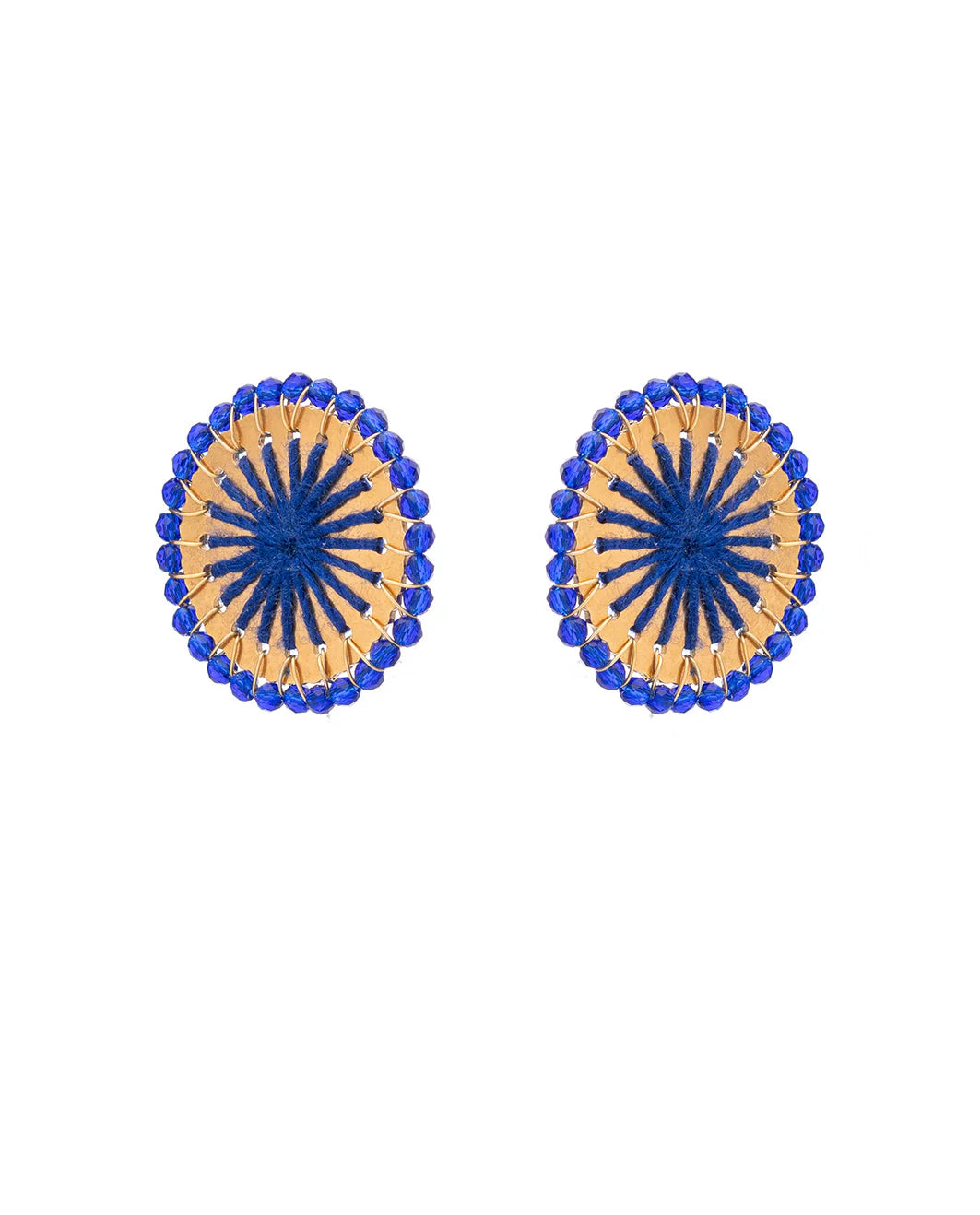 Rozeta Earrings Blue