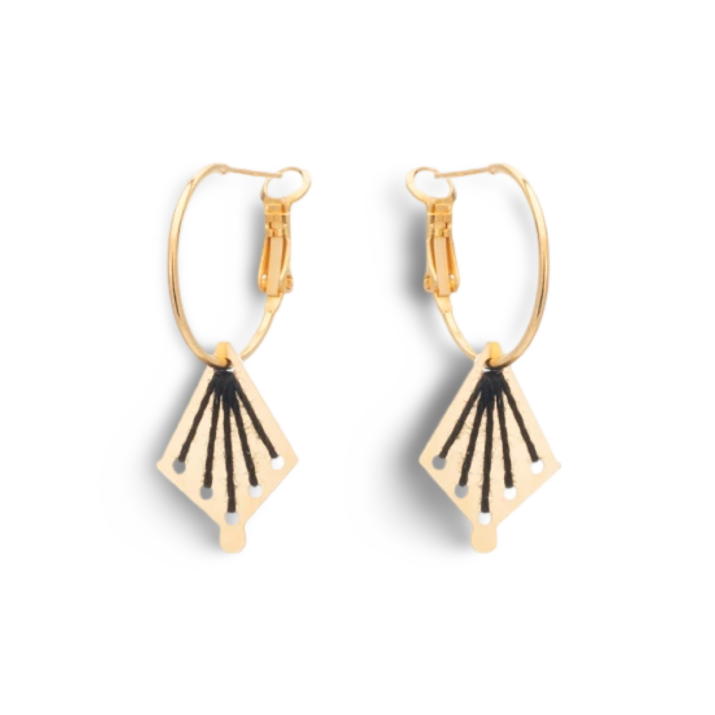 Dalia Earrings Black