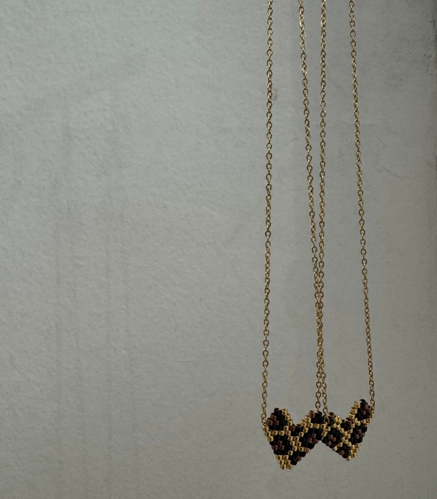 Leopard Heart Necklace