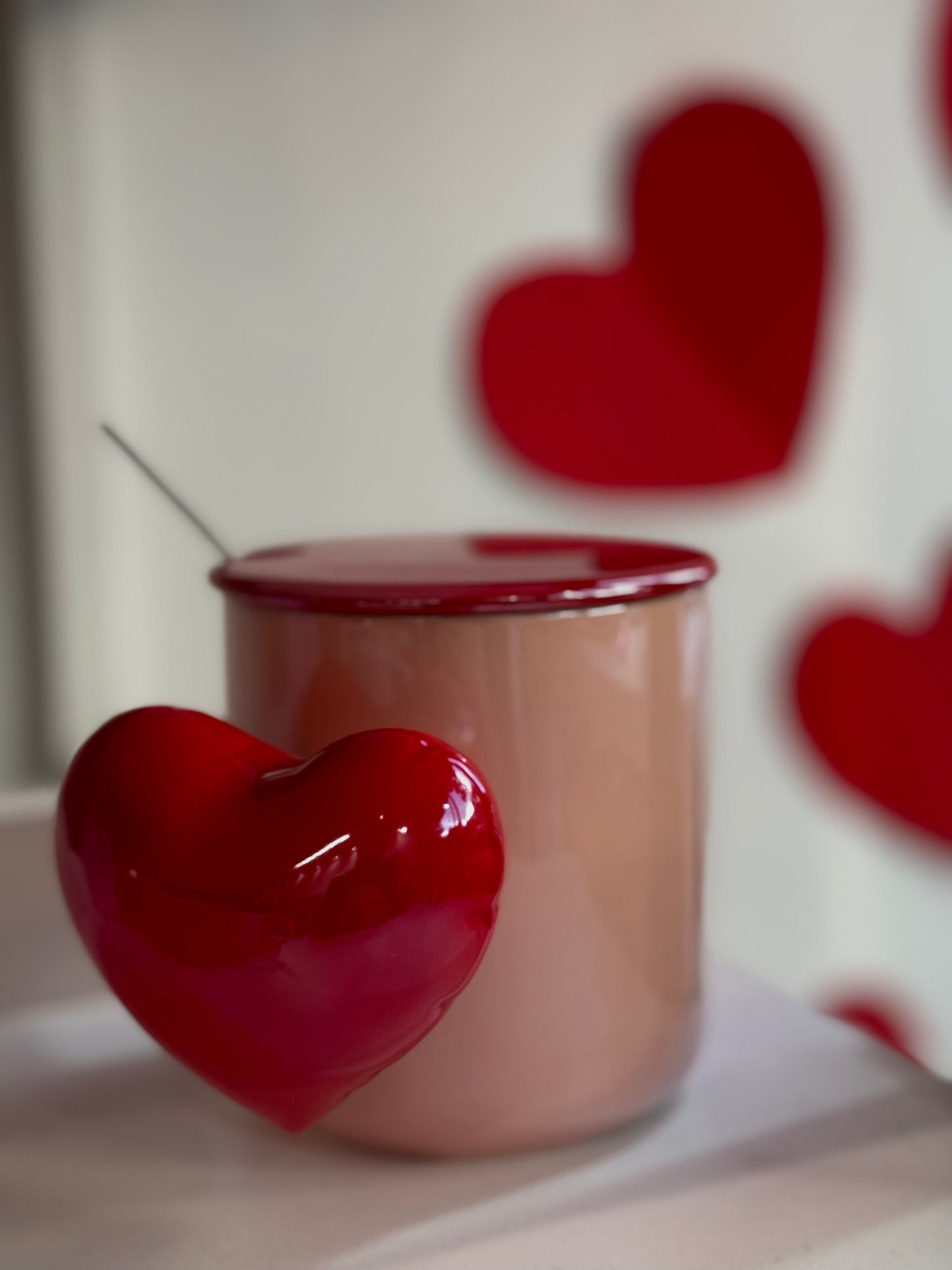 Κουπα “lovely” κόκκινη