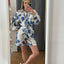 Blue Flowers one piece