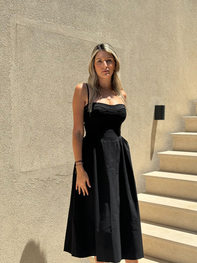 Midi Black Dress