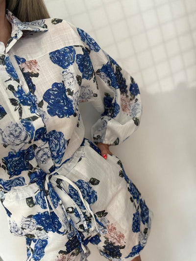 Blue Flowers one piece