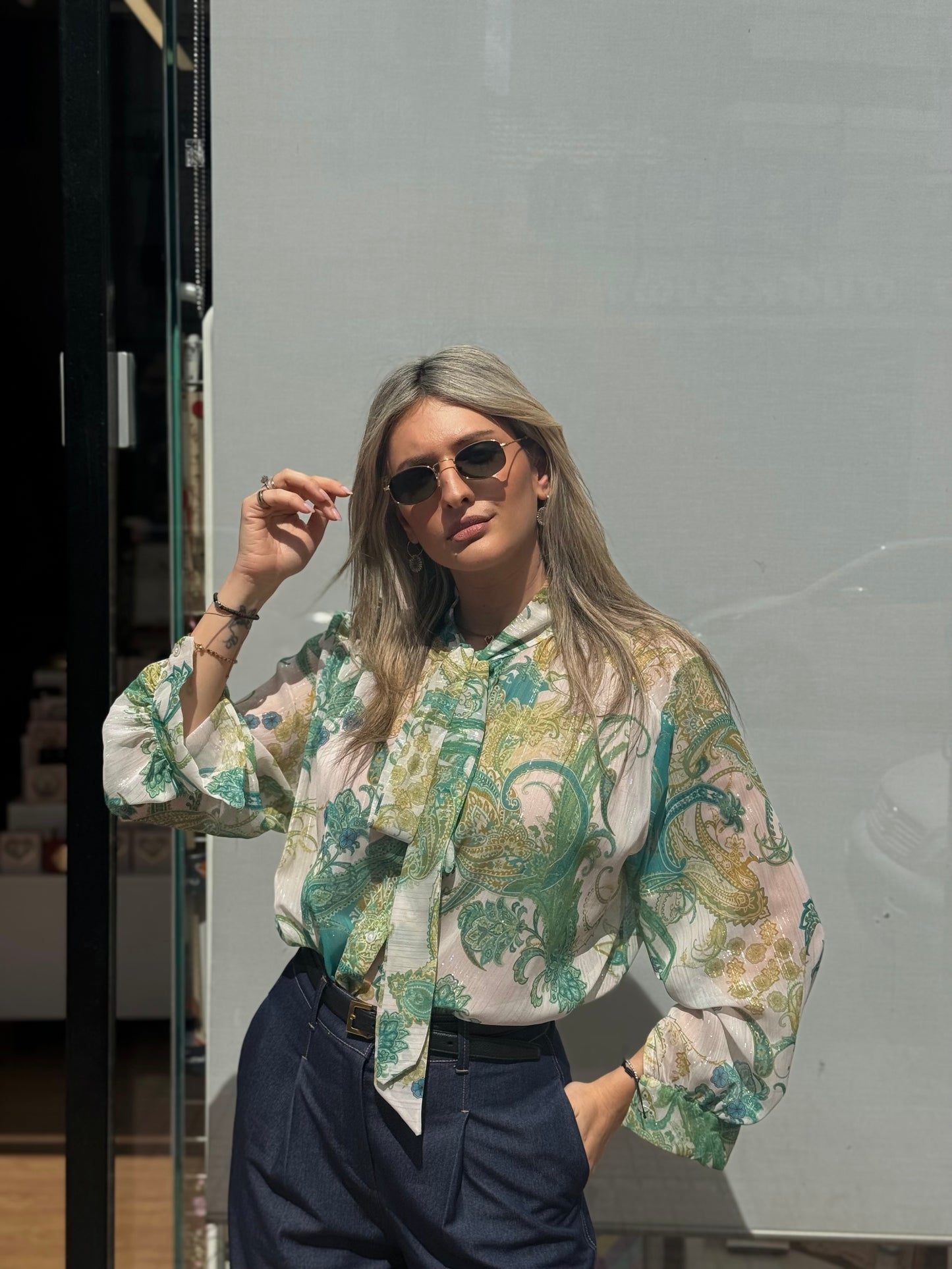 Aelia Shirt Green