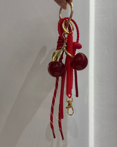 Cherries Bag Charm