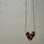 Leopard Heart Necklace