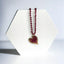 Heartfelt Grove Necklace Borbeux