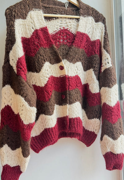 Amour Cardigan Brown