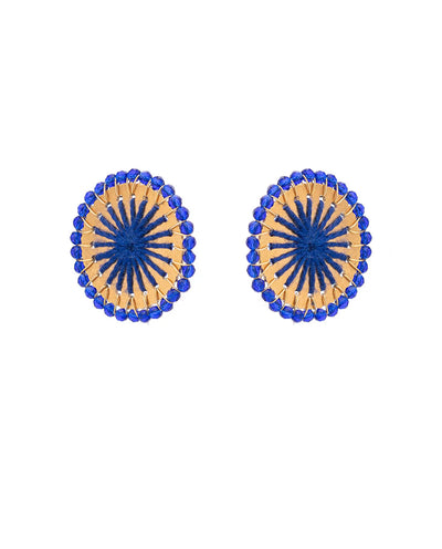 Rozeta Earrings Blue