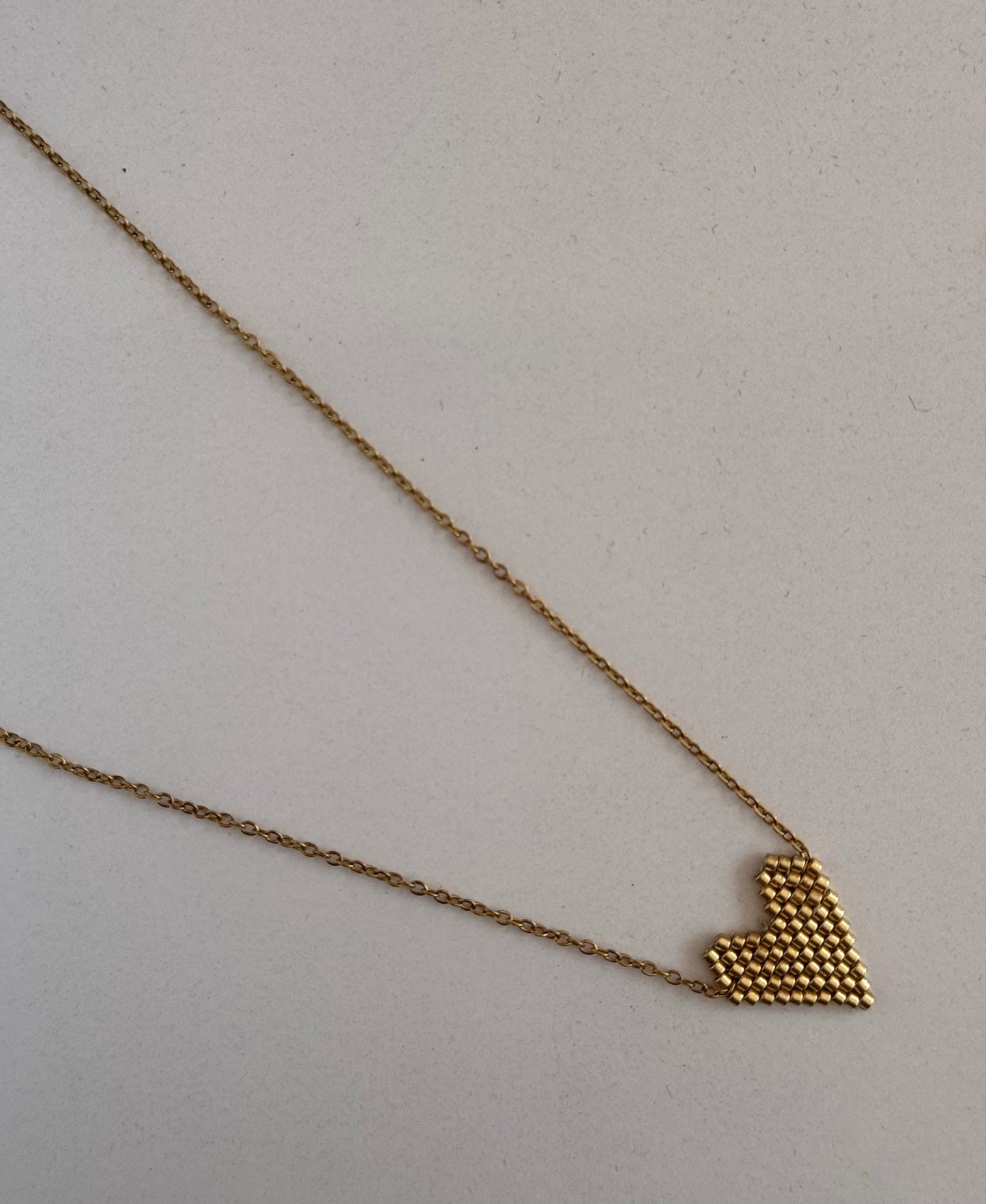 Gold Heart Necklace