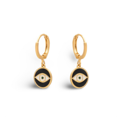 Matakia Earrings Black