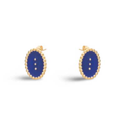 Three Wishes Earrings Blue