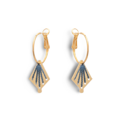 Dalia Earrings Blue Raf